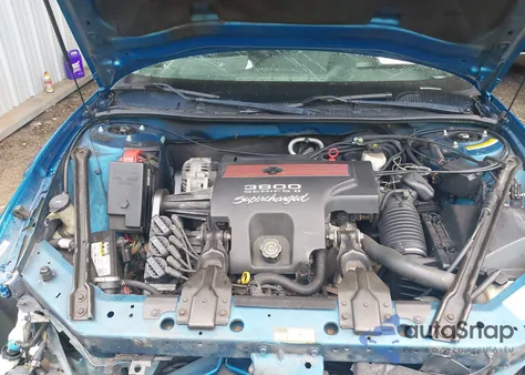 1998 Pontiac Grand Prix Gt from USA, damaged, VIN 1G2WP1218WF309100